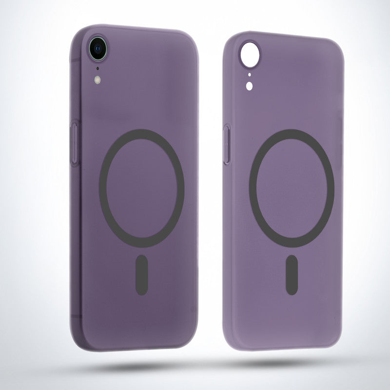 Slim Matte Wireless Charging Support Back Cover for Apple iPhone XR