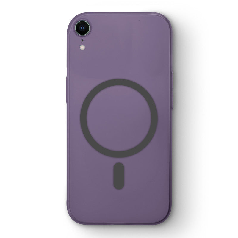 Slim Matte Wireless Charging Support Back Cover for Apple iPhone XR