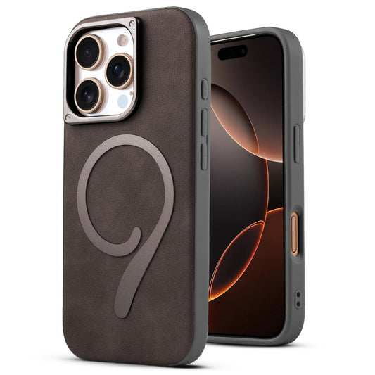 Prime Leather Magsafe Case for Apple iPhone 16 Pro