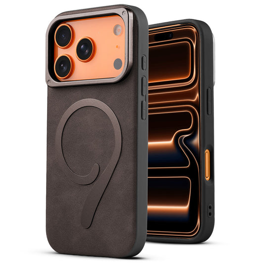 Prime Leather Wireless Charging Compatible Case for Apple iPhone 17 Pro