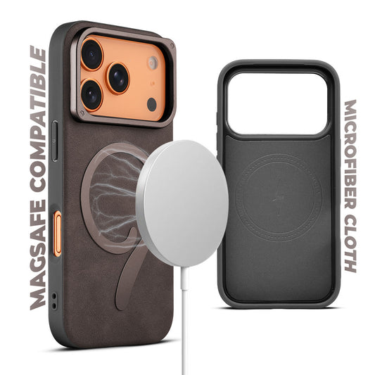 Prime Leather Magsafe Case for Apple iPhone 17 Pro