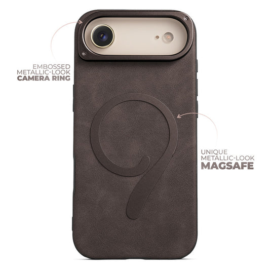 Prime Leather Wireless Charging Compatible Case for Apple iPhone 17 Air