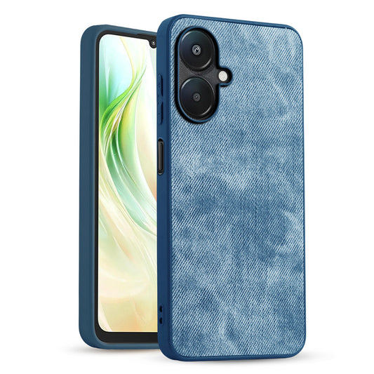 Classic Denim Finish Back Case for Redmi 13C 5G