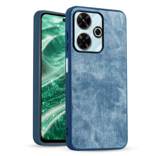 Classic Denim Finish Back Case for Redmi 13 5G