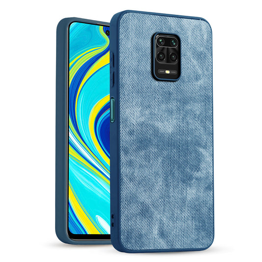 Classic Denim Finish Back Case for Redmi Note 9 Pro