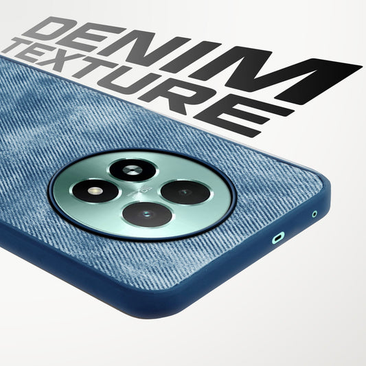 Classic Denim Finish Back Case for Realme 13 5G