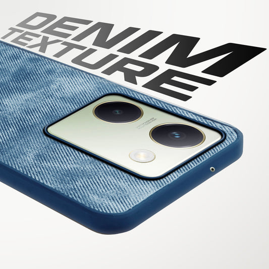 Classic Denim Finish Back Case for Vivo Y200 Pro 5G