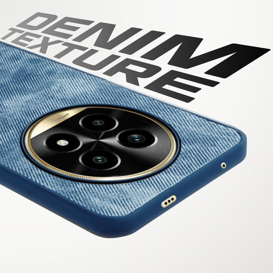 Classic Denim Finish Back Case for Realme 14 Pro Lite 5G