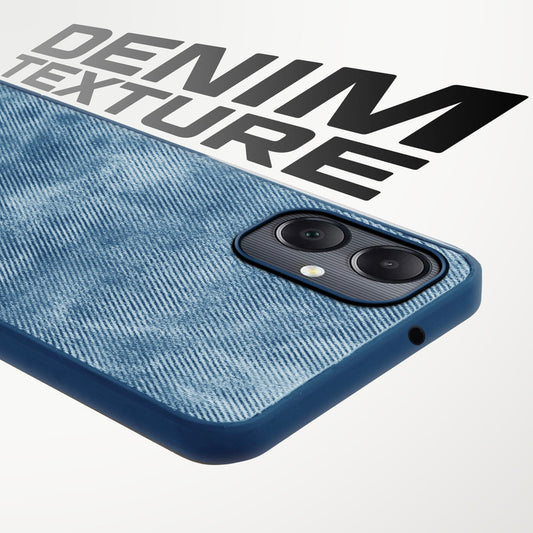 Classic Denim Finish Back Case for Samsung A05