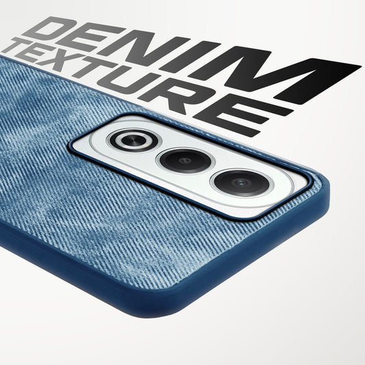 Classic Denim Finish Back Case for Oppo K12x 5G