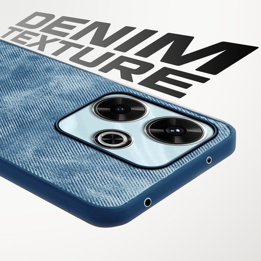 Classic Denim Finish Back Case for Redmi 13 5G