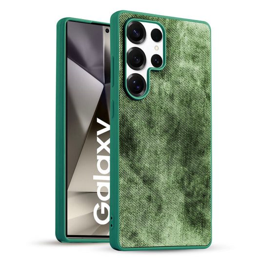 Classic Denim Finish Back Case for Samsung S24 Ultra 5G with Raised Camera Edges & Micro-Fiber Lining