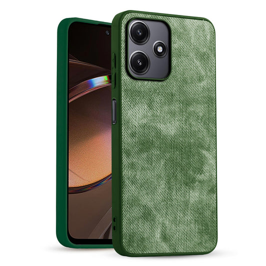 Classic Denim Finish Back Case for Redmi 12 5G
