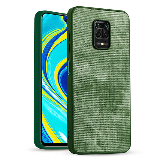 Classic Denim Finish Back Case for Redmi Note 9 Pro