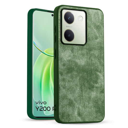 Classic Denim Finish Back Case for Vivo Y200 Pro 5G