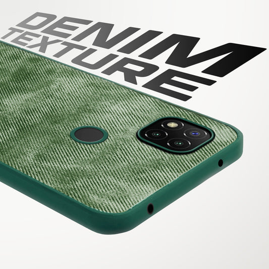 Classic Denim Finish Back Case for Redmi 9C