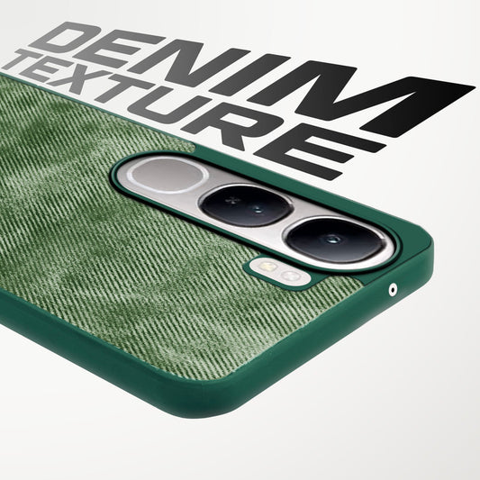 Classic Denim Finish Back Case for Vivo Y300 5G