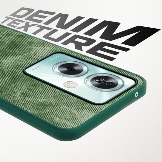 Classic Denim Finish Back Case for Oppo A79 5G