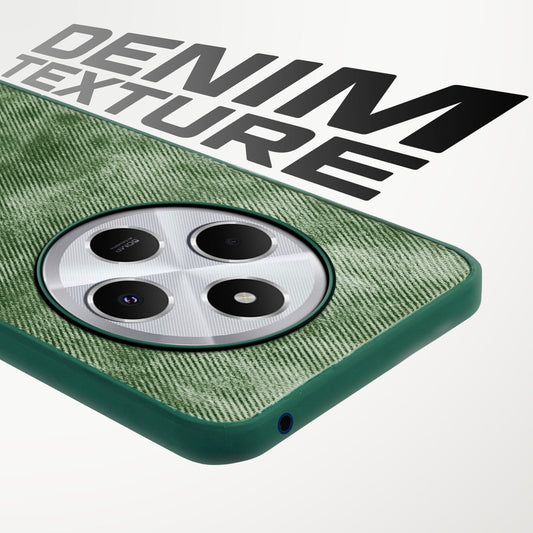 Classic Denim Finish Back Case for Redmi 14C 5G