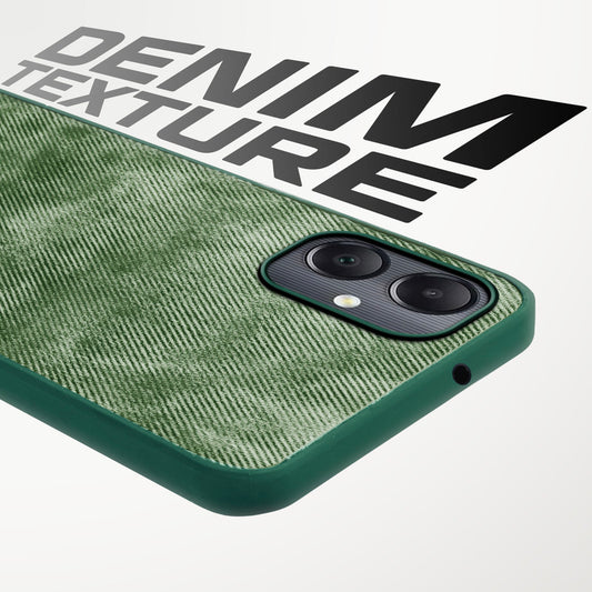 Classic Denim Finish Back Case for Samsung A05