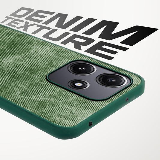 Classic Denim Finish Back Case for Redmi 12 5G