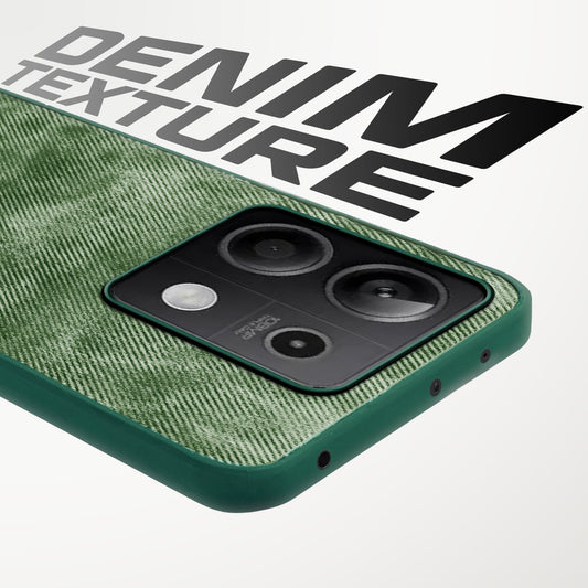 Classic Denim Finish Back Case for Redmi Note 13 5G