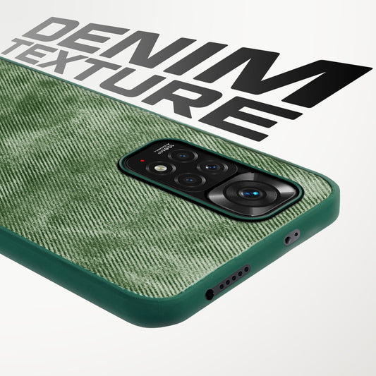 Classic Denim Finish Back Case for Redmi Note 11s