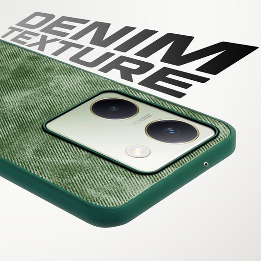 Classic Denim Finish Back Case for Vivo Y200 Pro 5G