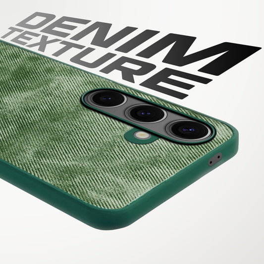 Classic Denim Finish Back Case for Samsung S25 5G