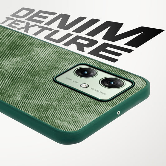 Classic Denim Finish Back Case for Motorola Moto G54 5G