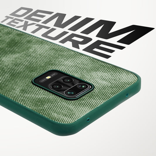 Classic Denim Finish Back Case for Redmi Note 9 Pro