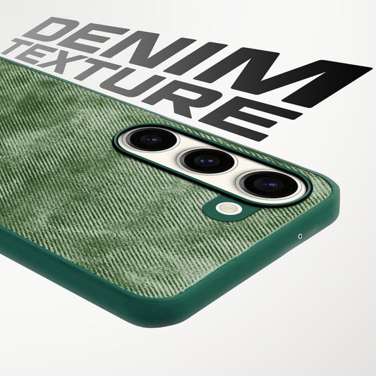 Classic Denim Finish Back Case for Samsung S23 5G with Raised Camera Edges & Micro-Fiber Lining