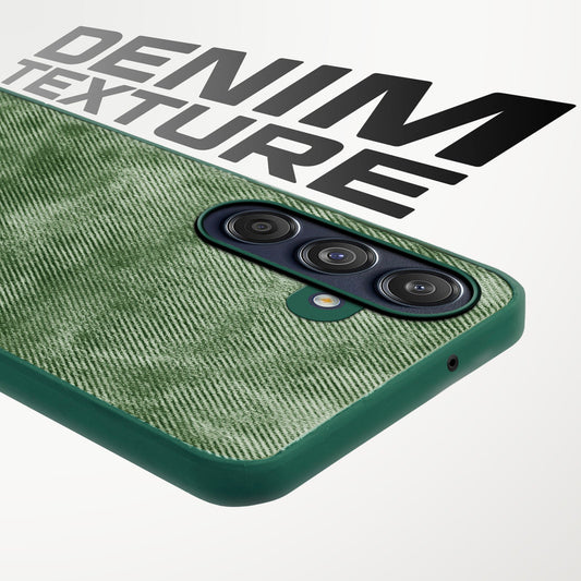 Classic Denim Finish Back Case for Samsung M55 5G