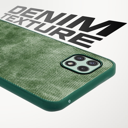Classic Denim Finish Back Case for Samsung A22 5G