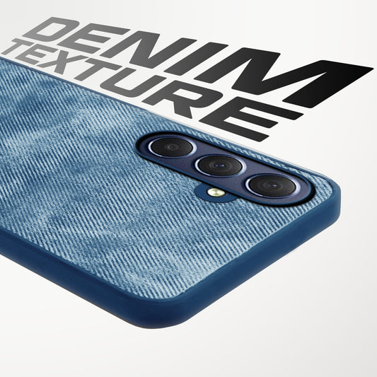 Classic Denim Finish Back Case for Samsung M54 5G