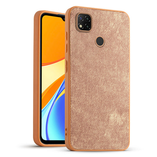 Classic Denim Finish Back Case for Redmi 9C