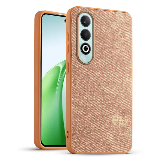 Classic Denim Finish Back Case for OnePlus Nord CE 4 5G with Raised Camera Edges & Micro-Fiber Lining