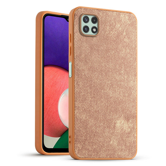 Classic Denim Finish Back Case for Samsung A22 5G