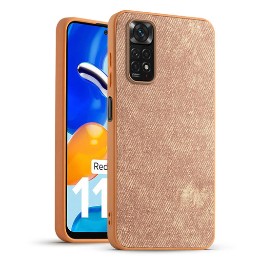 Classic Denim Finish Back Case for Redmi Note 11s