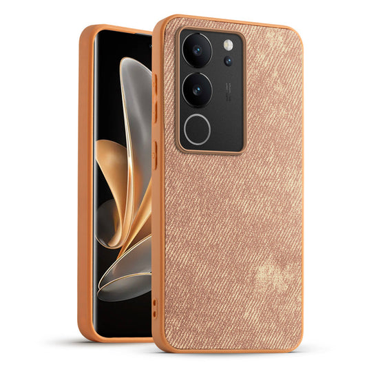 Classic Denim Finish Back Case for Vivo V29 5G