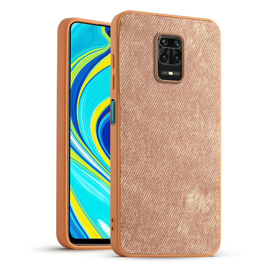 Classic Denim Finish Back Case for Redmi Note 9 Pro