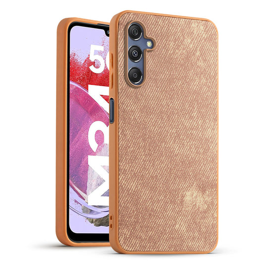 Classic Denim Finish Back Case for Samsung M34 5G