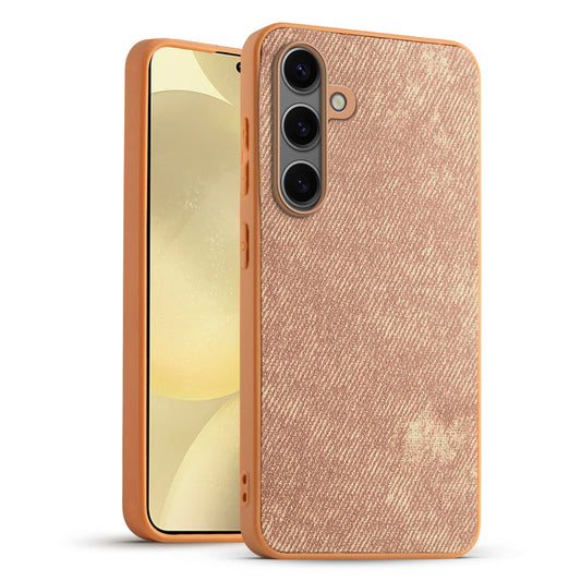 Classic Denim Finish Back Case for Samsung S25 5G