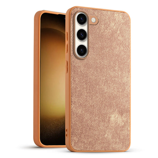 Classic Denim Finish Back Case for Samsung S23 5G with Raised Camera Edges & Micro-Fiber Lining