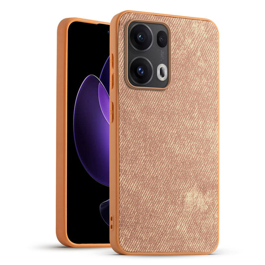 Classic Denim Finish Back Case for Oppo Reno 13 Pro 5G