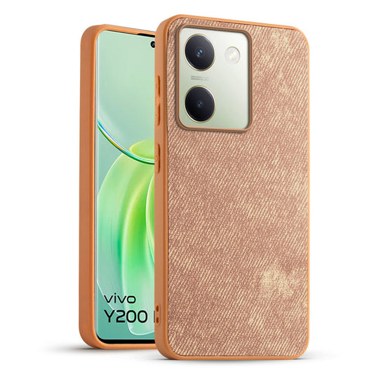 Classic Denim Finish Back Case for Vivo Y200 Pro 5G