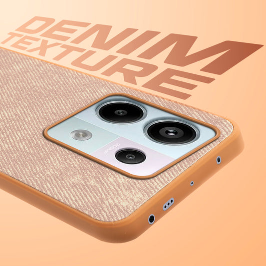 Classic Denim Finish Back Case for Redmi Note 13 Pro 5G