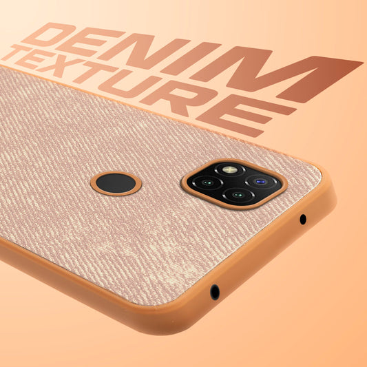 Classic Denim Finish Back Case for Redmi 9C