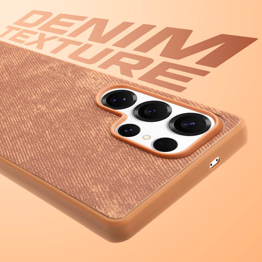 Classic Denim Finish Back Case for Samsung S25 Ultra 5G