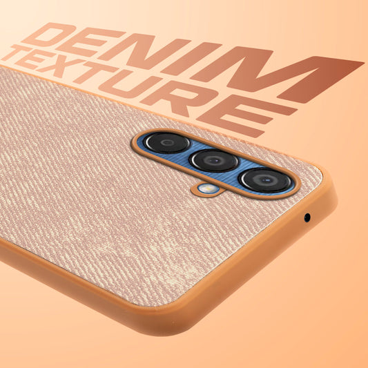 Classic Denim Finish Back Case for Samsung M15 5G